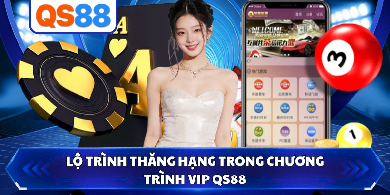 Lộ trình thăng hạng trong chương trình VIP QS88 